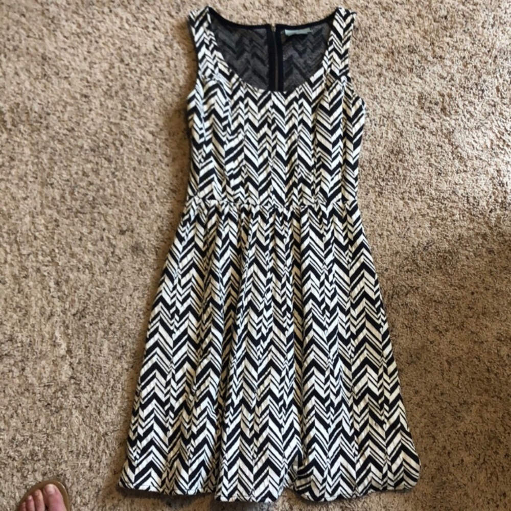 Anthropologie “Maeve” Exposed Zipper Dress